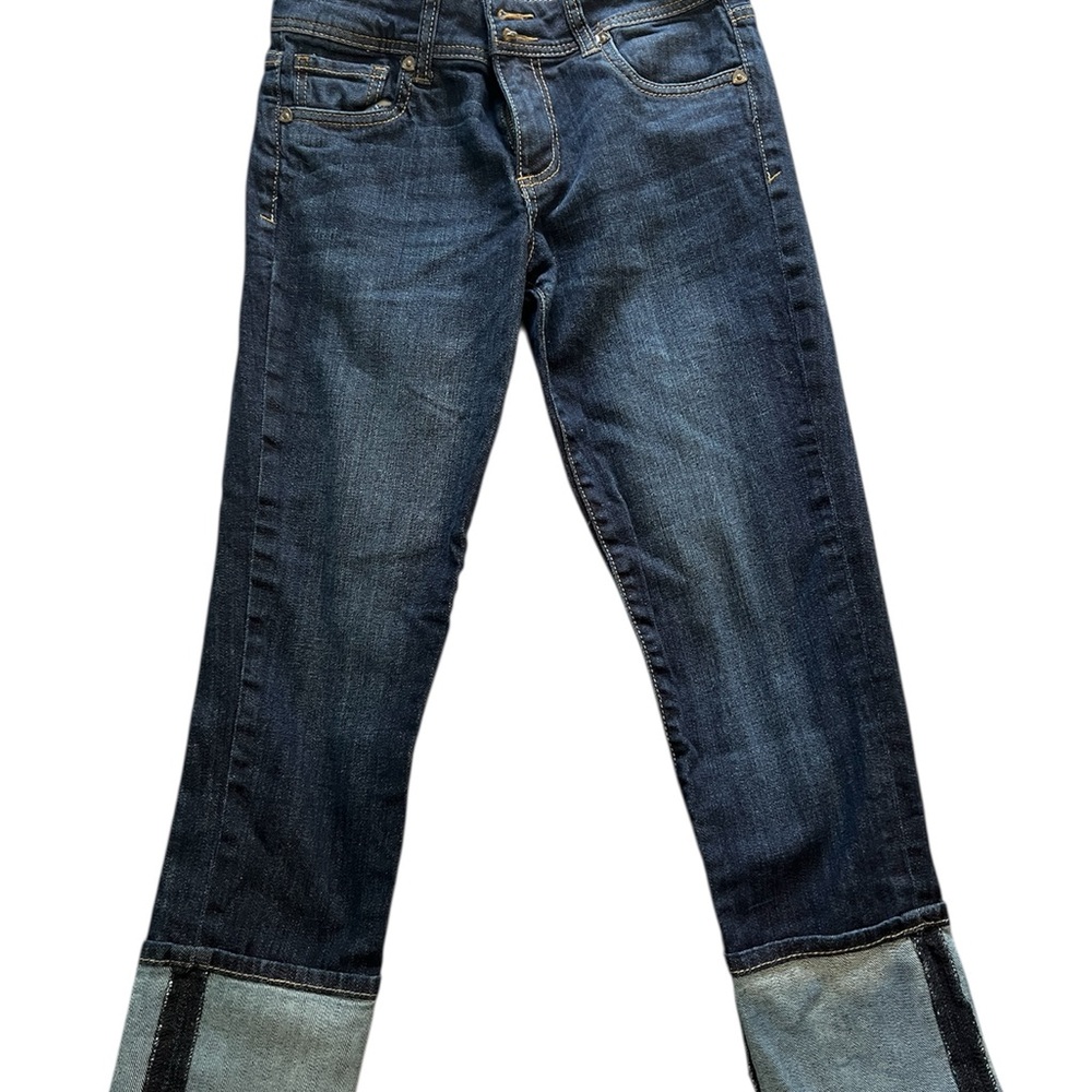 Kut from the Kloth Dark Blue Ankle Jeans